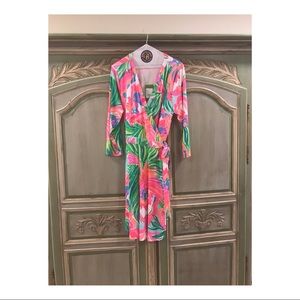 Lilly Pulitzer wrap dress